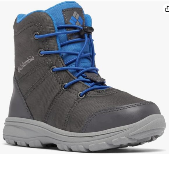 Columbia Unisex-Child Fairbanks Omni-Heat Hiking Boot NWT in box size 4 - Picture 3 of 13